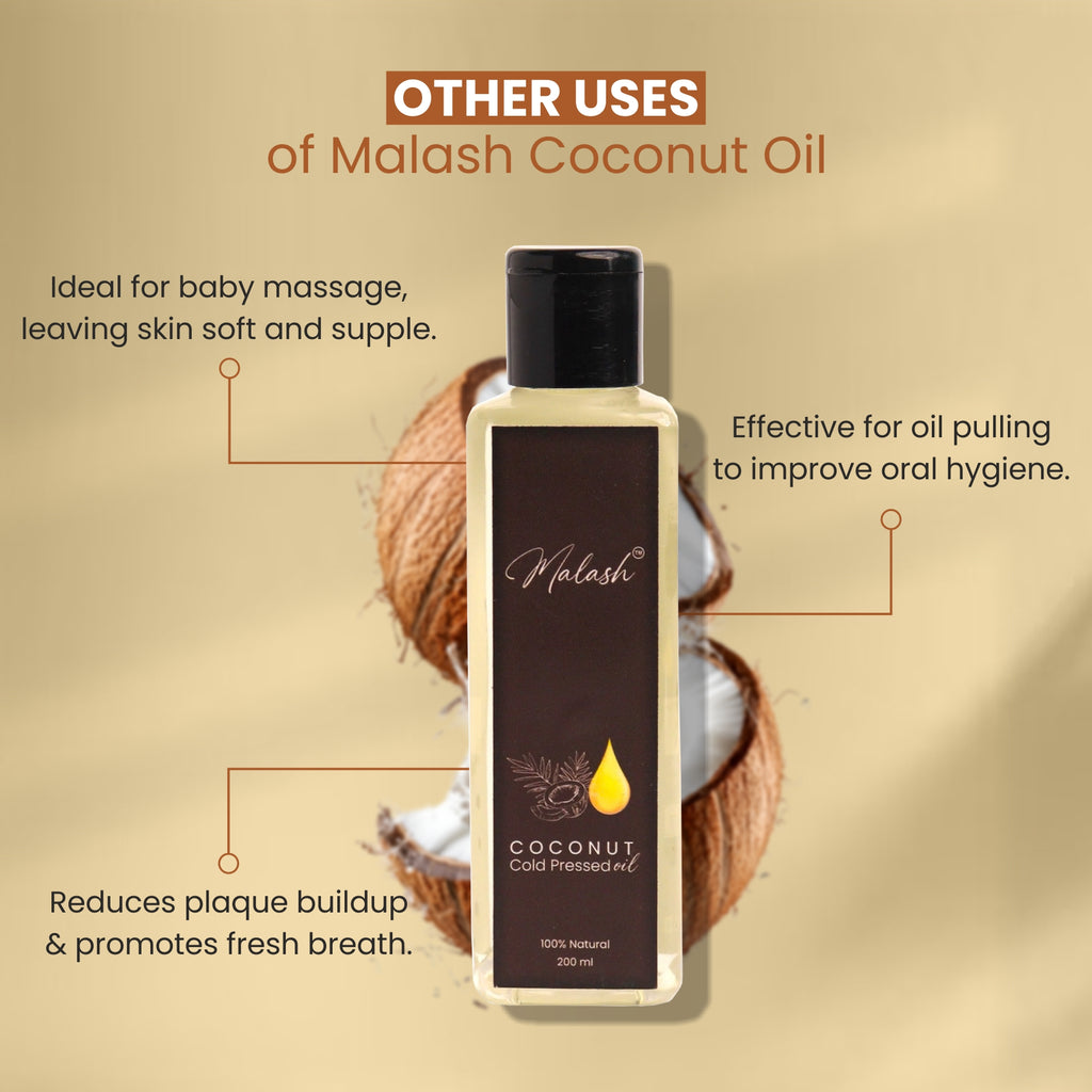 Malash Coconut Cold-Pressed Oil