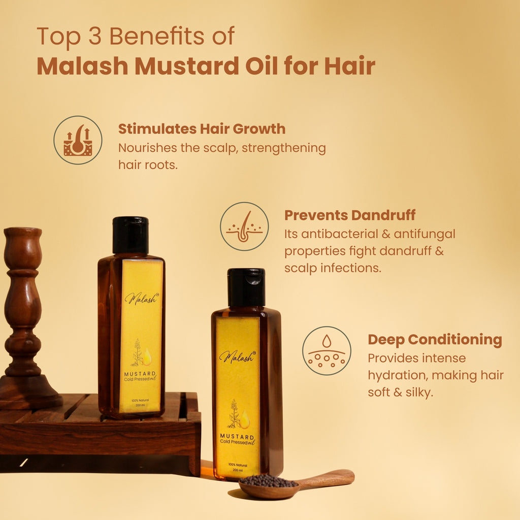 Malash Mustard Cold Pressed Oil