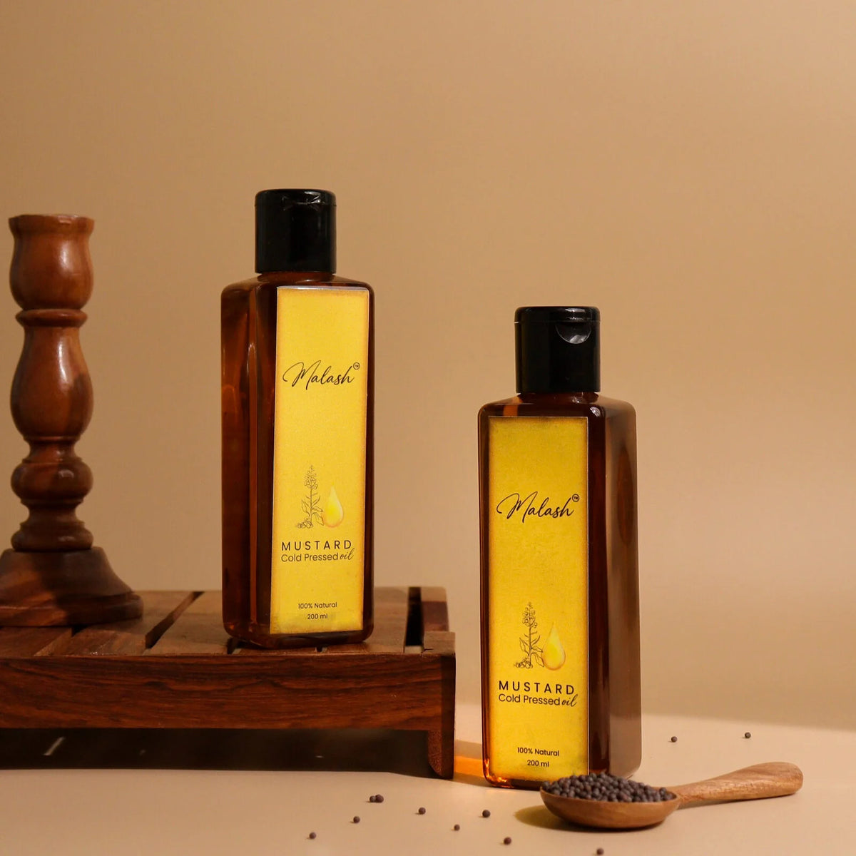 Malash Mustard Cold Pressed Oil